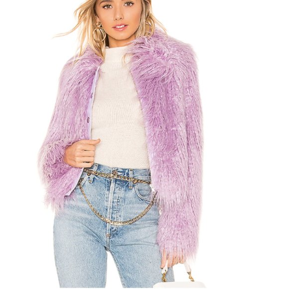 MAJORELLE Jackets & Blazers - REVOLVE Majorelle Miriam Faux Fur Coat NEW